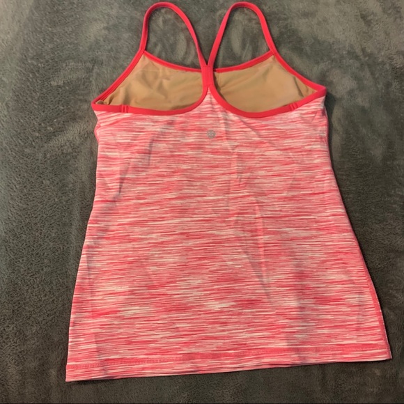 lululemon athletica Tops - Lululemon Power Y Tank Pink Size 8